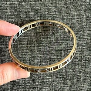Tiffany bangle bracelet Atlas collection, pouch not included
